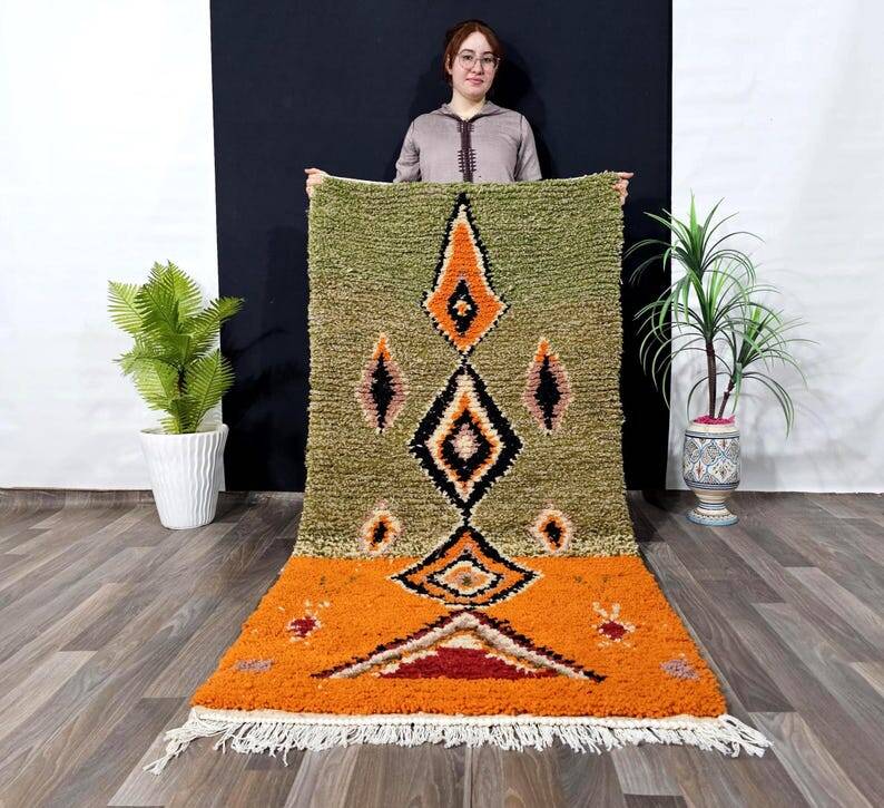 Wool rug 120cmx200cm