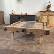 Table basse campagne atypique