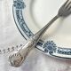 10 Vintage Rocaille Style Metal Forks