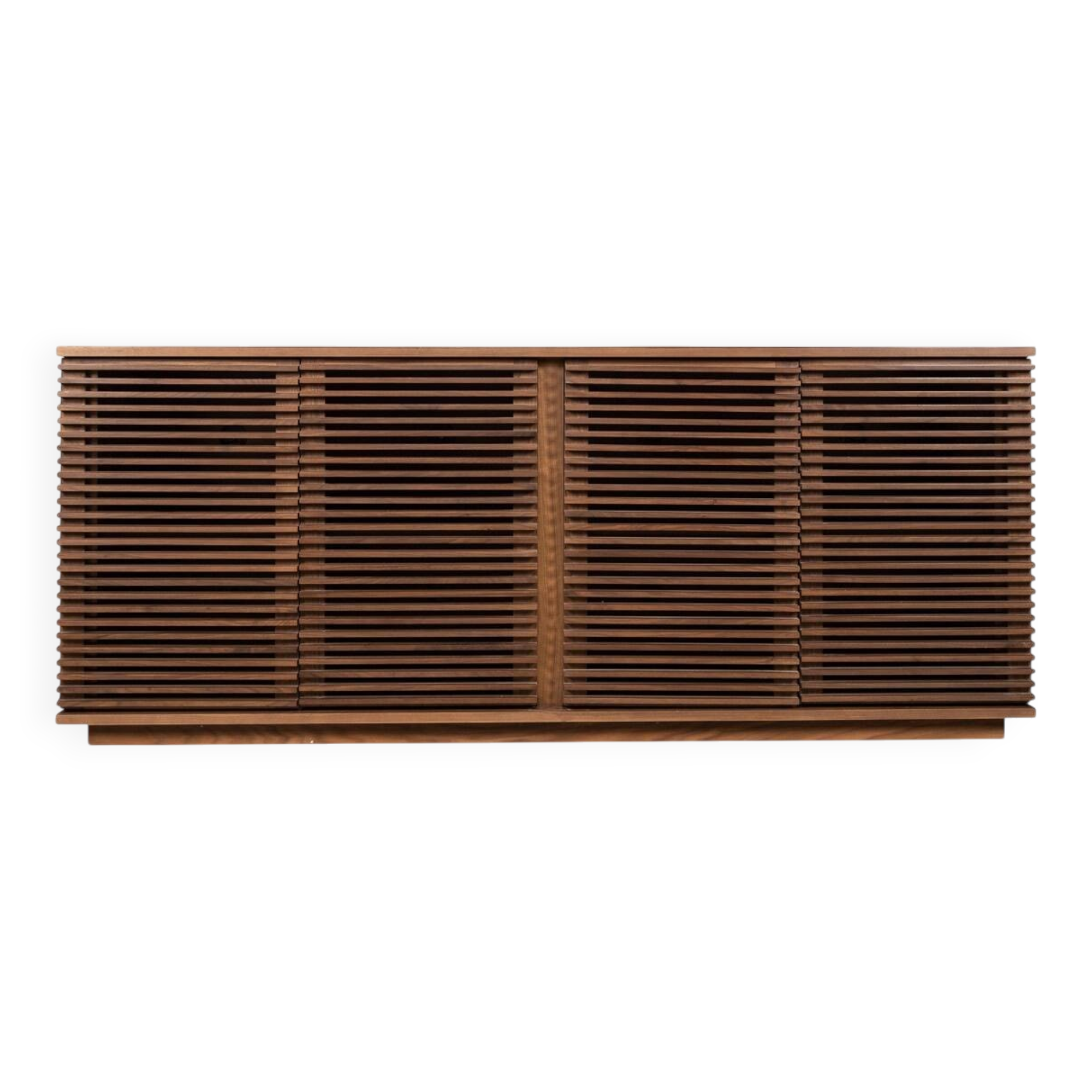 Stylish 20thc heals walnut sideboard by nathan yong c.1990