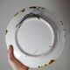 Vintage trompe-l'œil crab barbotine plate Caldas da Rainha Portugal