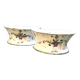 Pair of Nevers earthenware flower makers early nineteenth