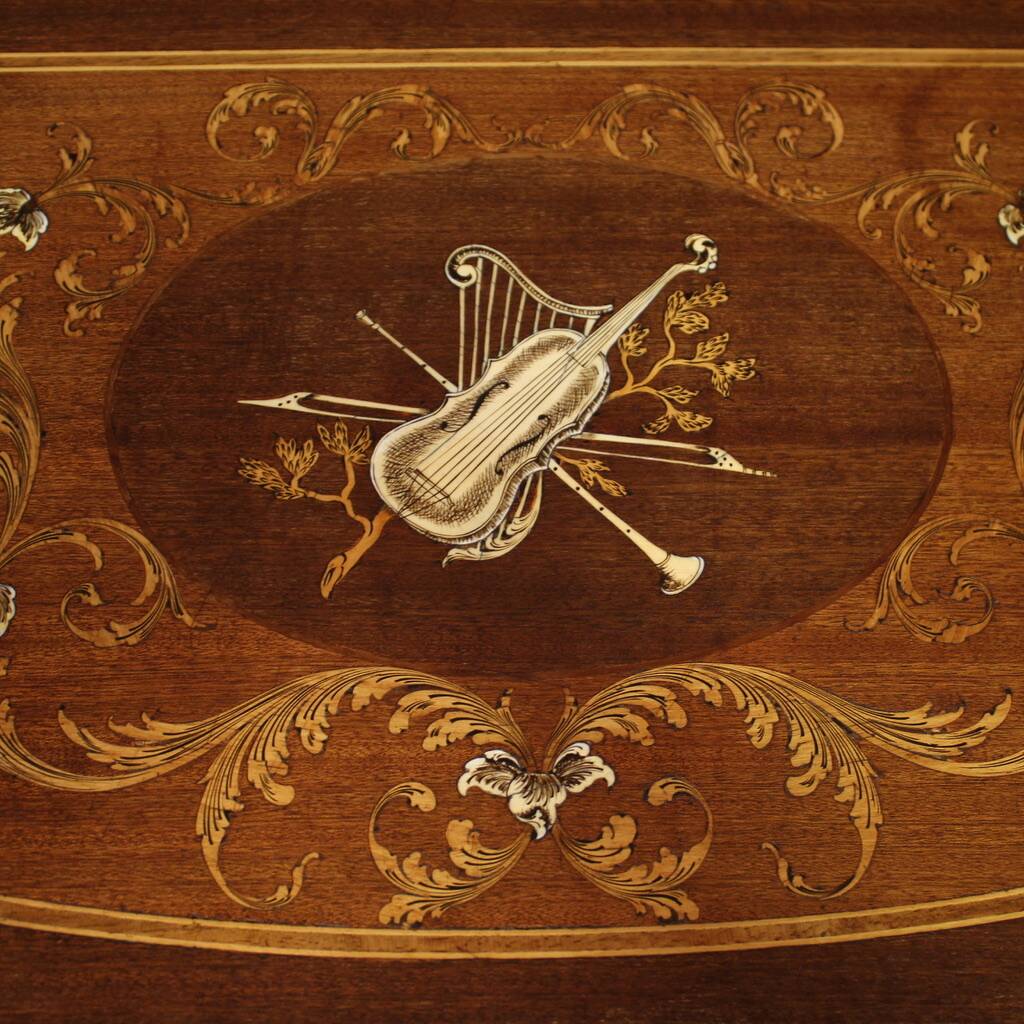 Elegant Louis XVI style inlaid sideboard
