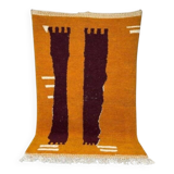 Tapis beni ouraine fait main taille 150 x 250 cm