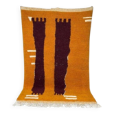 Tapis beni ouraine fait main taille 150 x 250 cm