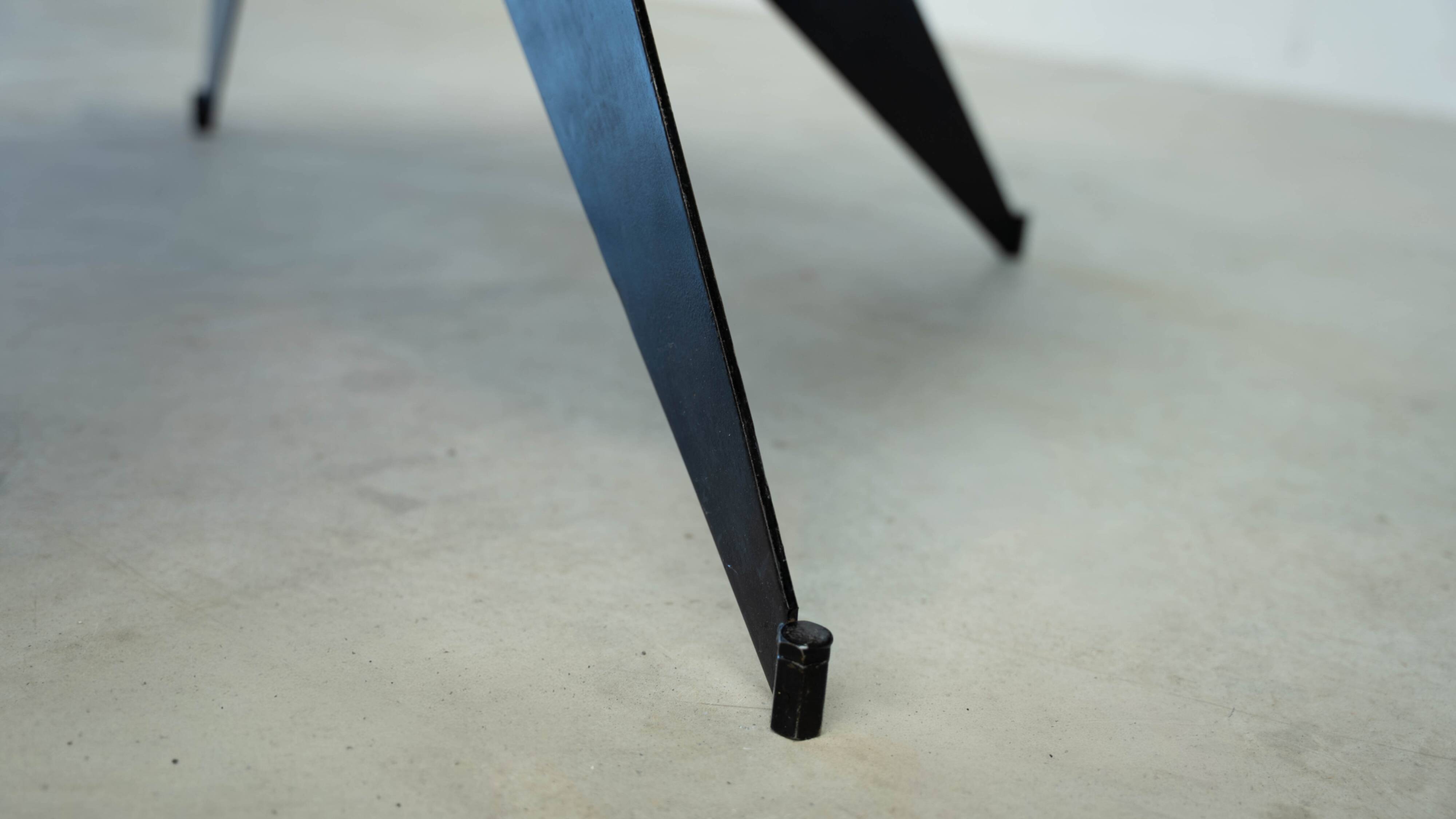 1950s French industrial coffee table