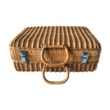 Wicker case, vintage