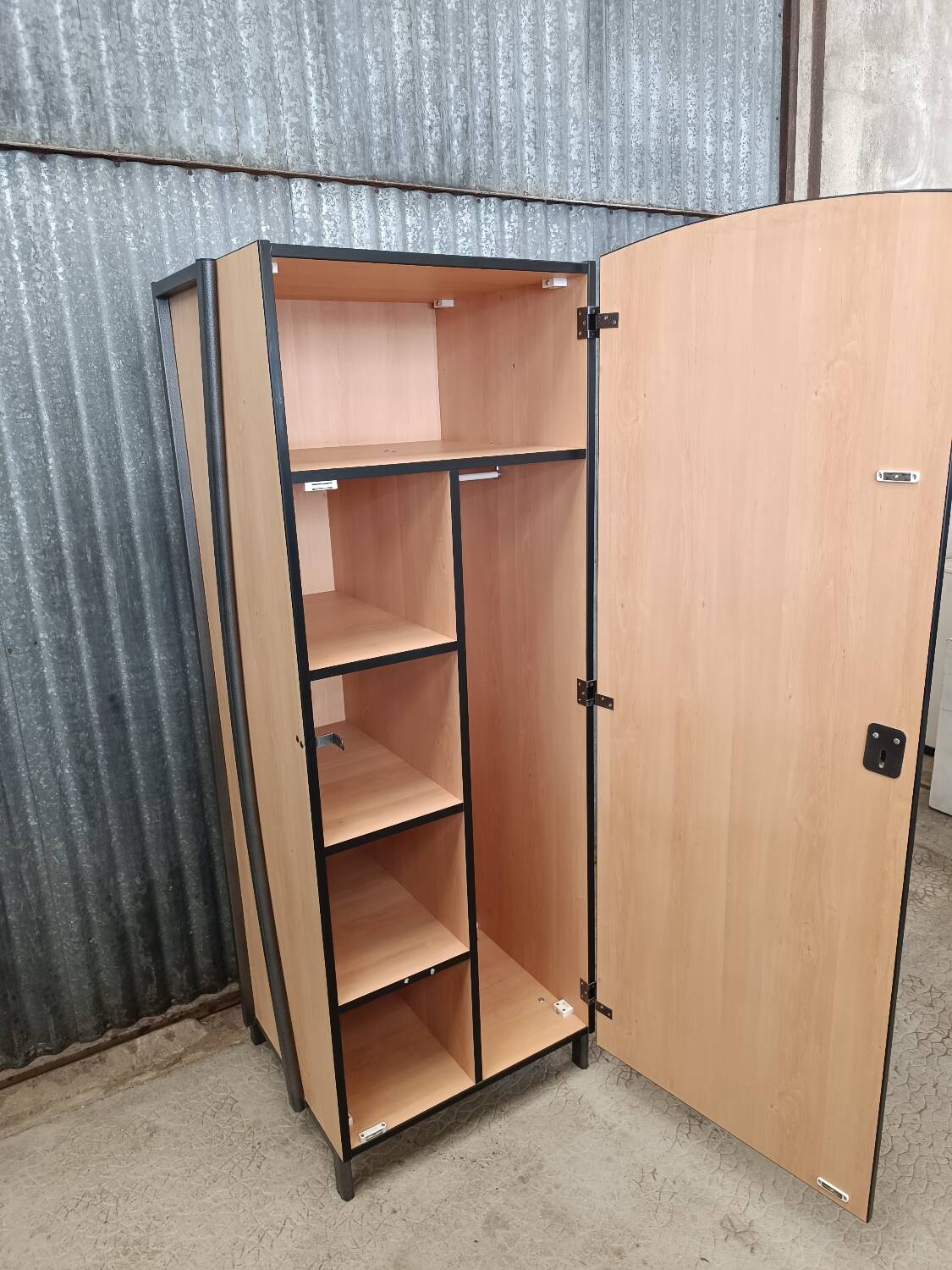 Boarding school locker room