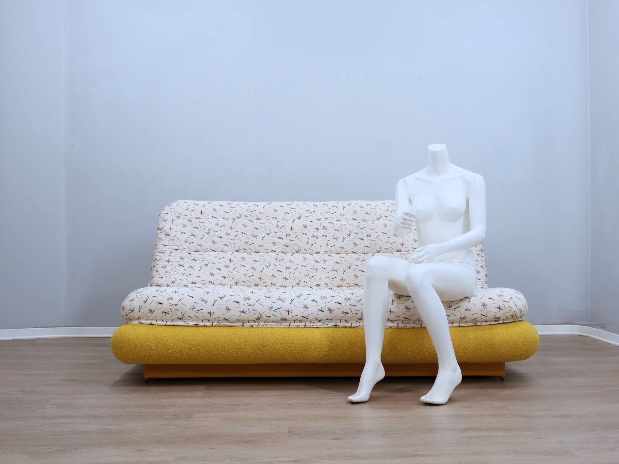 Dr. Jekyll & Mr. Hyde modular sofa Bed by Poltrona Frau 1980s