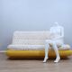 Dr. Jekyll & Mr. Hyde modular sofa Bed by Poltrona Frau 1980s