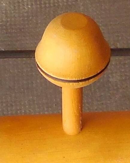 Vintage wooden coat hooks