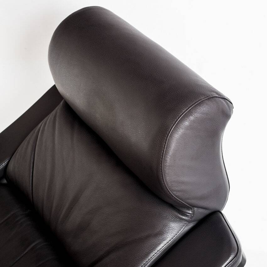Kroken armchair + pouf designed by Ake Fribytter, published by Roche Bobois. France, 2000s.