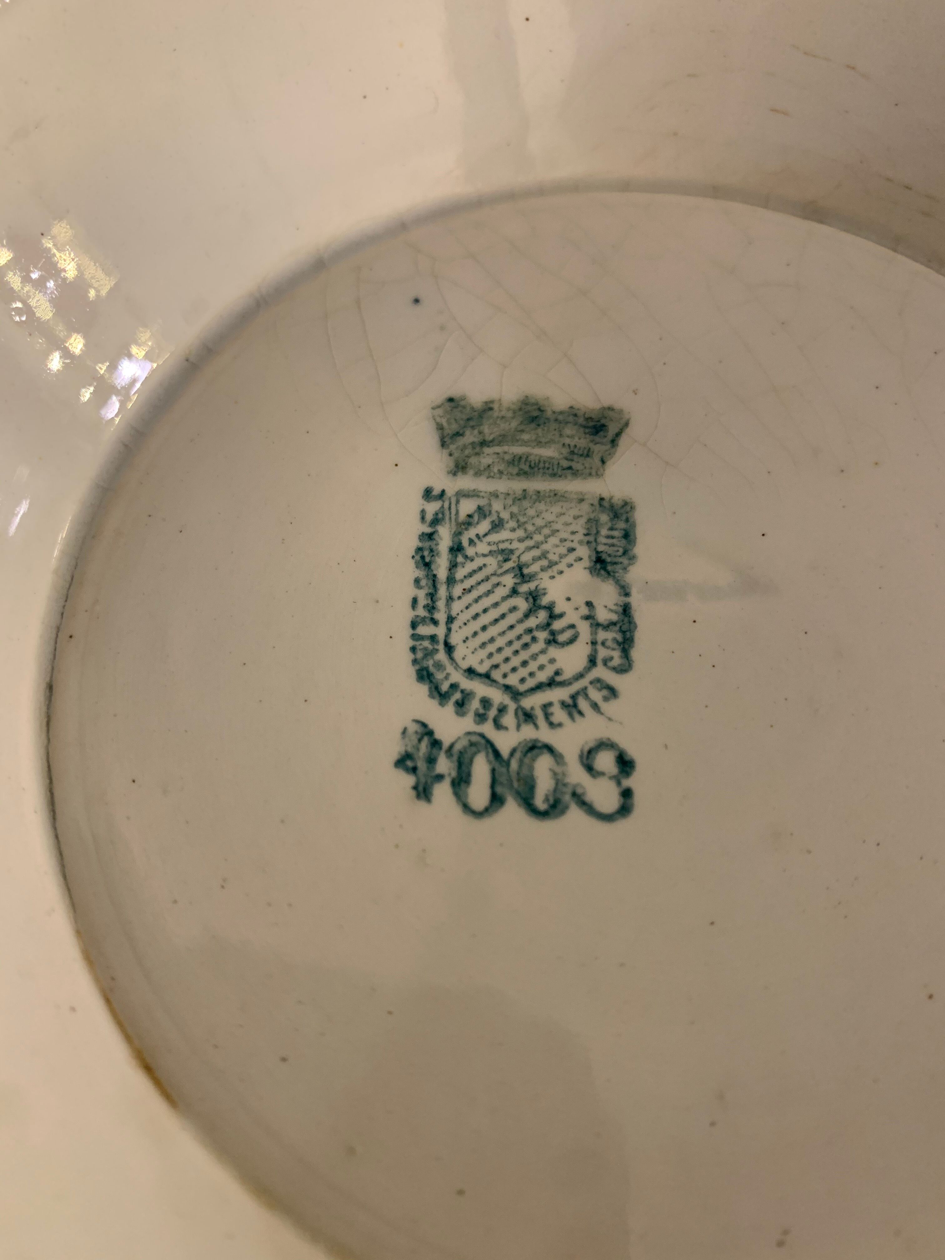 Soupière Saint Amand 1930s