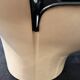 Elda Chair, Joe Colombo, Comfort, Black and Creme, Italy, circa 1970