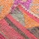 Tapis de couloir turc rose fuchsia 3x12, en laine vintage, fait main, 90 x 359 cm
