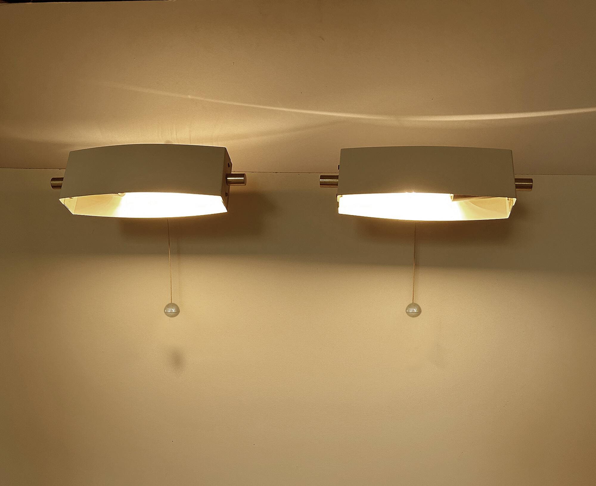 Paire de lampes vintage