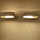 Paire de lampes vintage