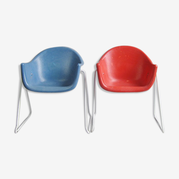 Set of 2 chairs Walter Papst