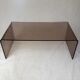Plexiglass coffee table 1970