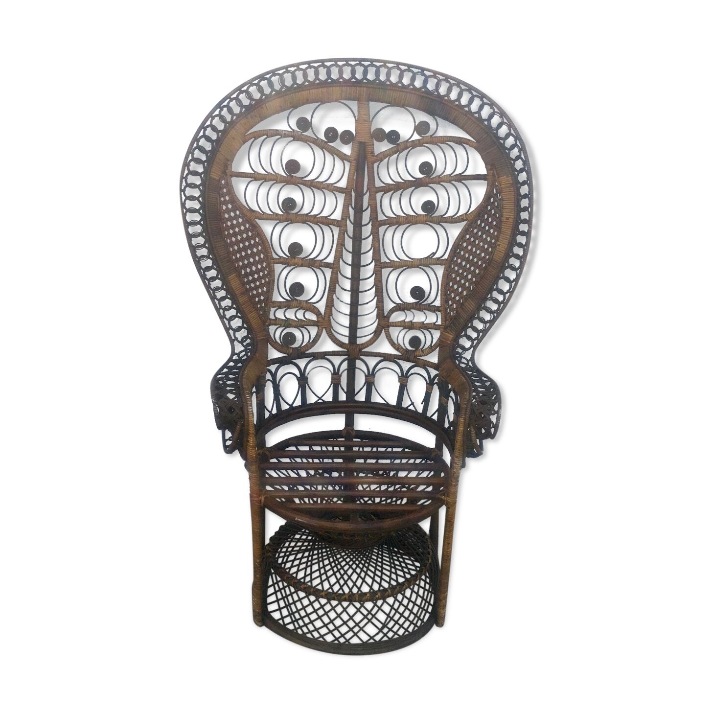 Fauteuil paon emmanuelle