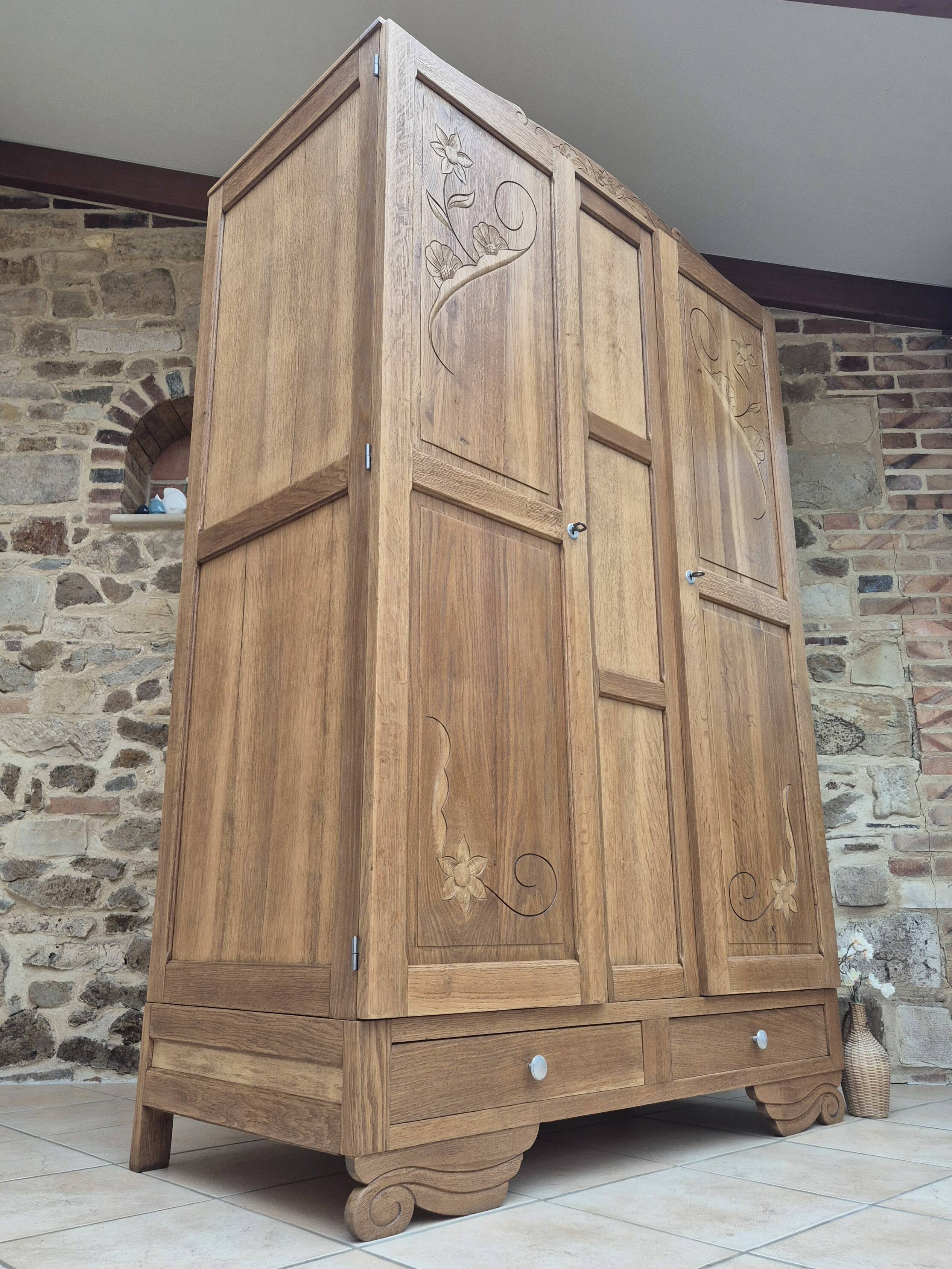 Parisian Art Deco wardrobe