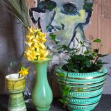 Opaline soliflore vase early twentieth century