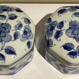 Lot of 2 candy canisters