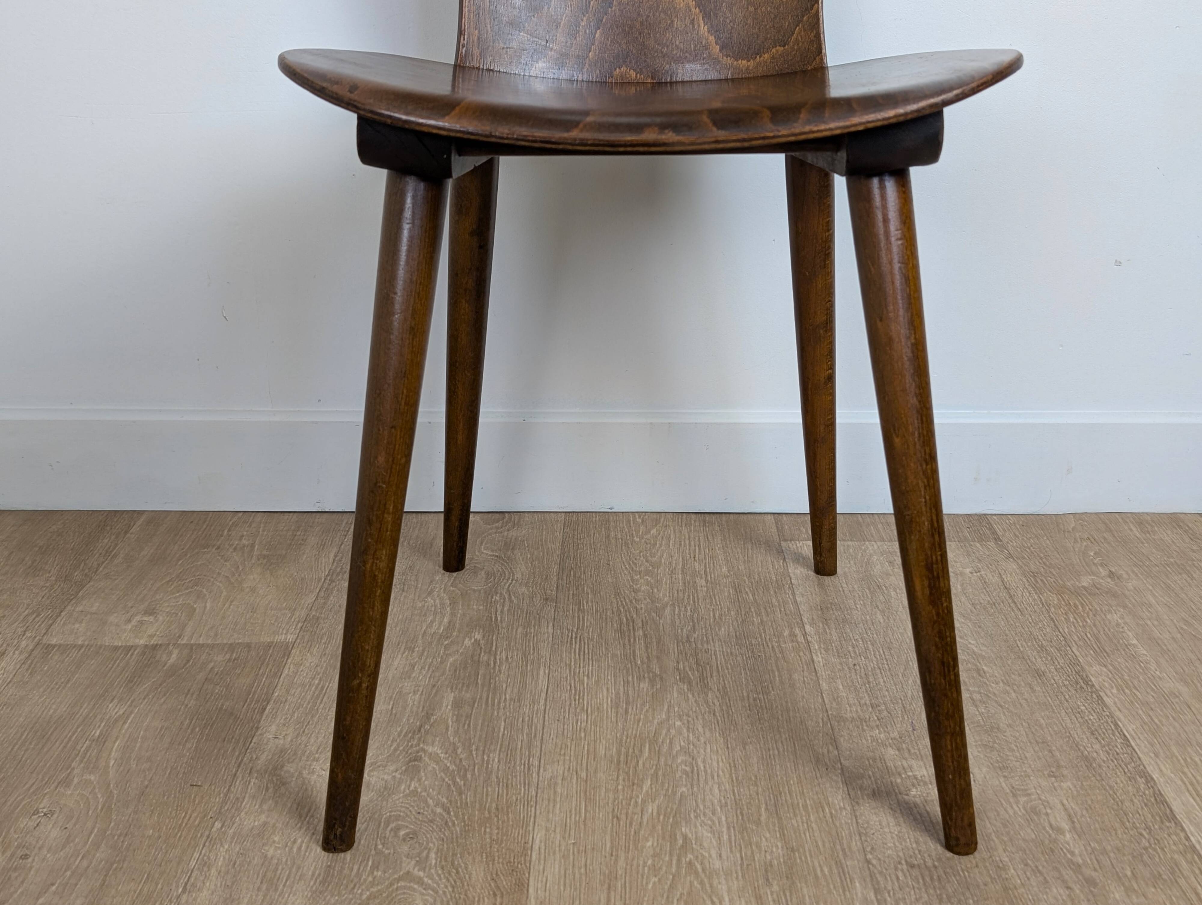 Set of 4 Baumann chairs Gentiane model