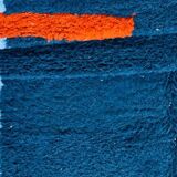 Handmade pure wool rug, size 150 x 250 cm.