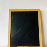 Framed botanical poster