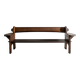 Vintage Swedish Wooden Pine Sofa by David Rosén for NK Sweden, 1930s