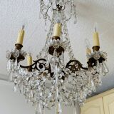 Stamped chandelier