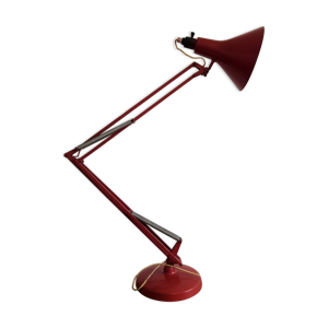 Lampe d'architecte rouge