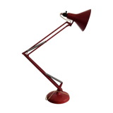 Vintage red architect lamp