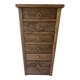 Solid oak chest of drawers