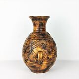 Aztec decoration vase of Jasba 1960 - Keramik