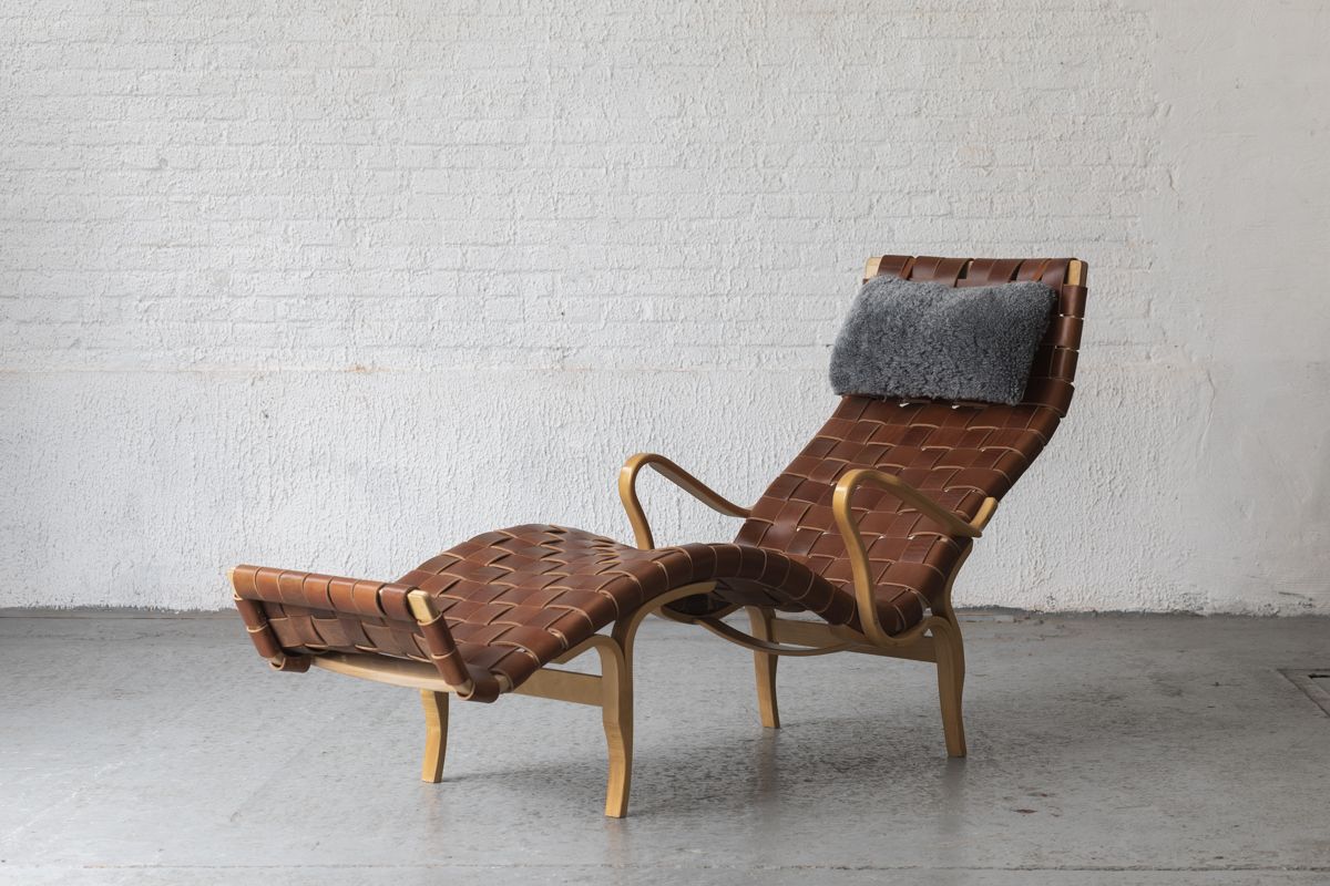 Lounge chair ‘Pernilla 3’, designed by Bruno Mathsson and produced in Sweden by DUX in the 1960’s