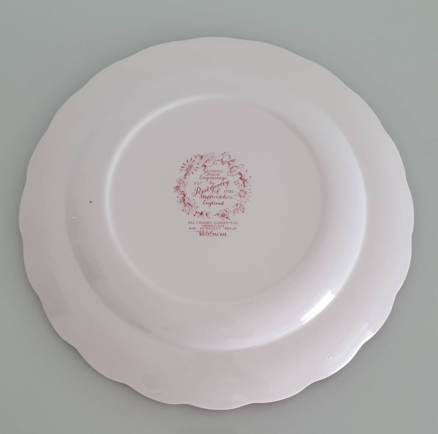 Presentation plate - Ridgway England