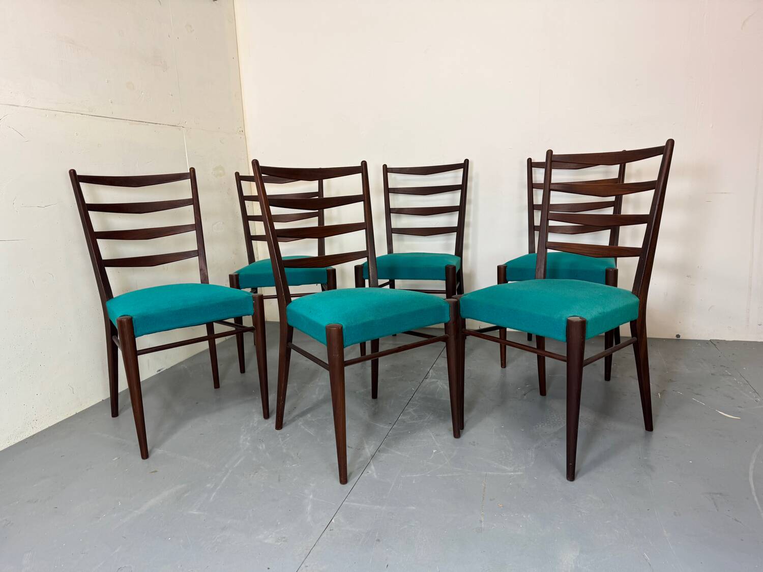 Mid Century Danish style Teak Dining Chairs by Cees Braakman for Pasto