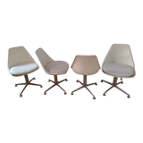 Set of 4 chairs Arkana model 116 by Maurice Burke