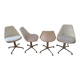 Set of 4 chairs Arkana model 116 by Maurice Burke
