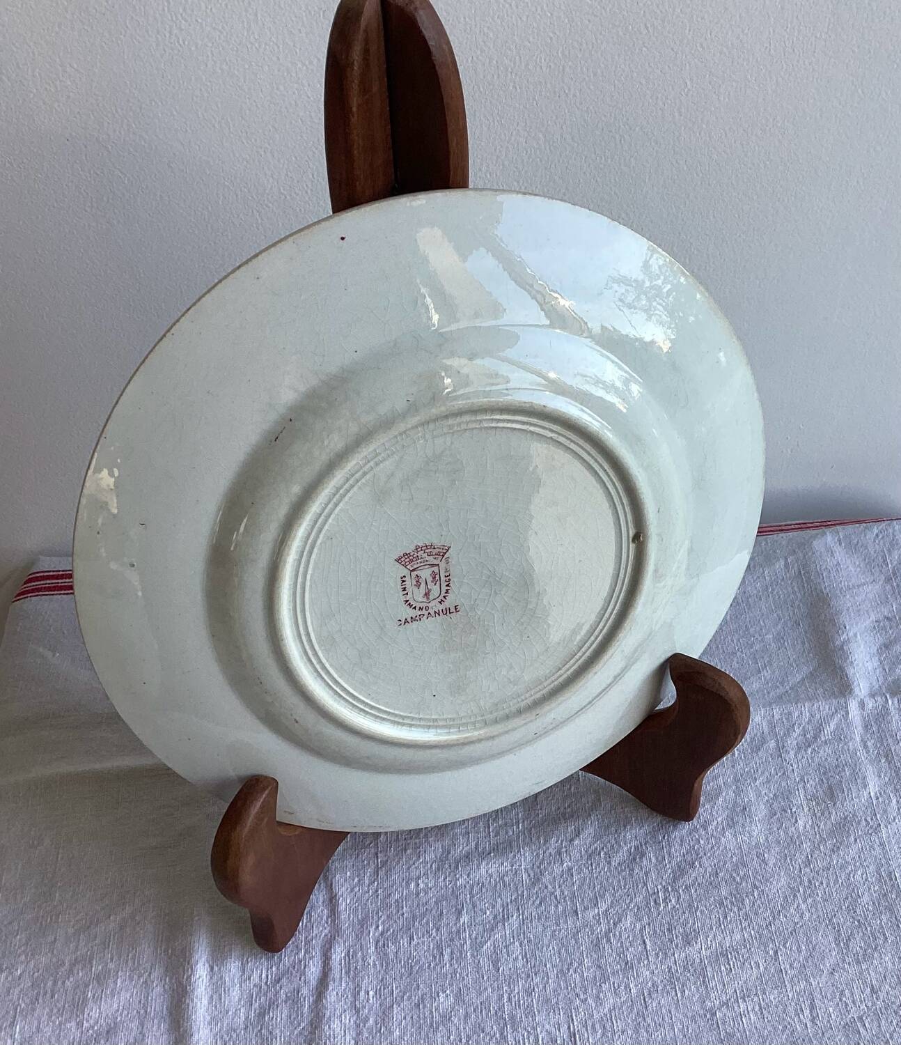 St Amand & Hamage CAMPANULE flat plate