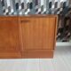 Large modular vintage sideboard in wood – 1960s/70s – 248 cm
