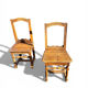 Paire de chaises lorraines XVIIIe siècle