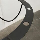 Vintage wrought iron candlestick chandelier by Ehlén Johansson for Ikea, 1990s.