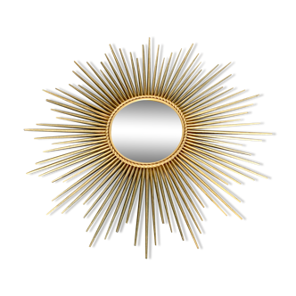 Miroir Chaty Vallauris signé 83 x 83 cm