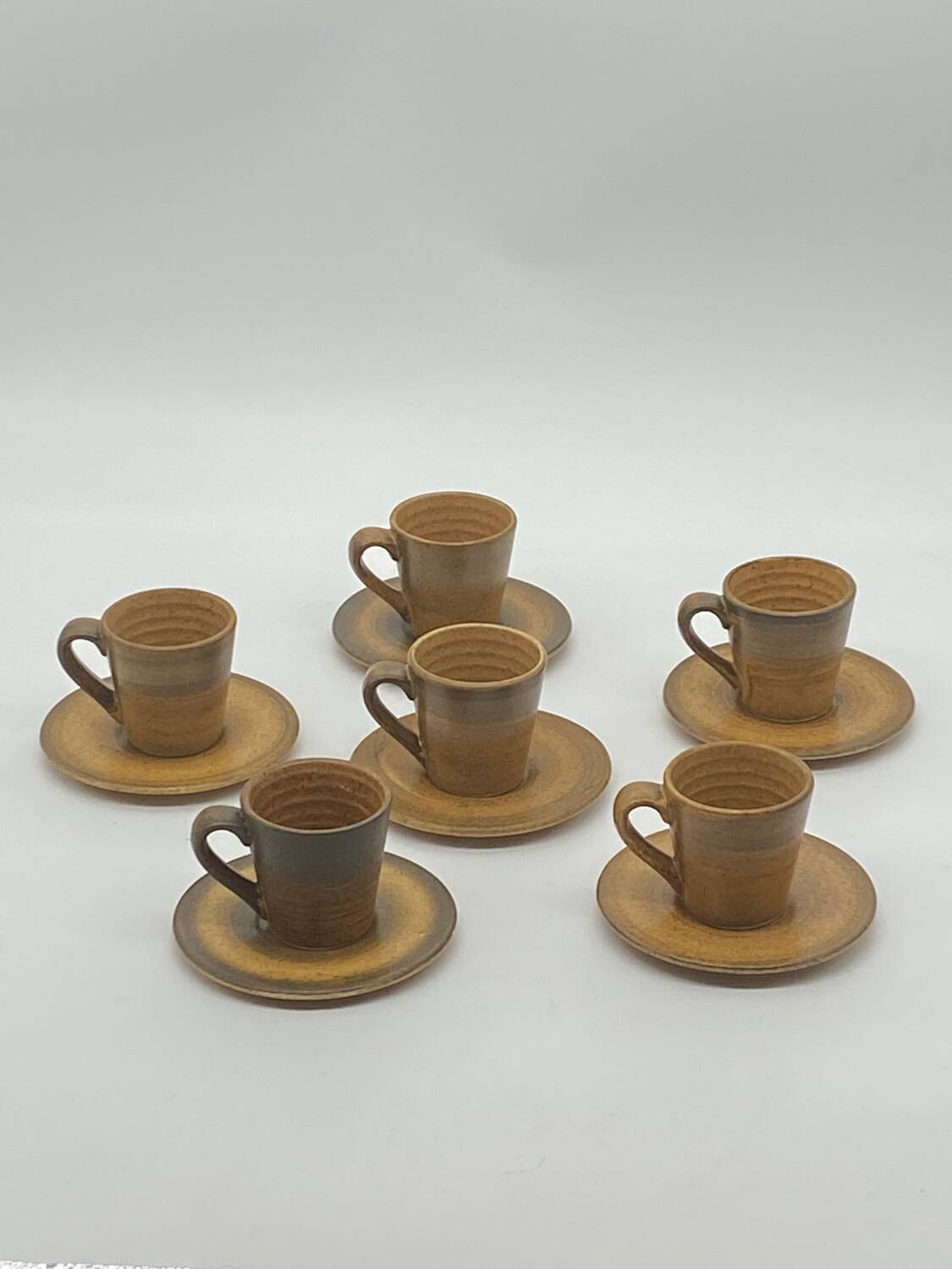 Stoneware coffee service, Longchamp France
