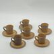 Stoneware coffee service, Longchamp France