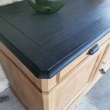 Louis Philippe buffet in solid elm