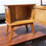 Bedside year 50 wood